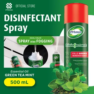PRIMO Disinfectant Spray Fogging Disinfektan Antiseptik Green Tea 500 mL Disinfectant Chemicals