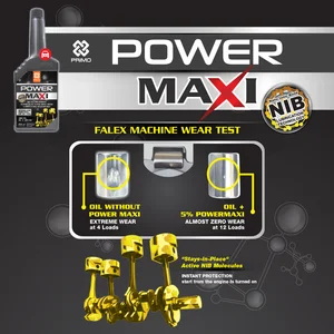 PRIMO Powermaxi 250mL Oil Additive Metal Treatment with NIB Nano Ionic Bond Oli Industri