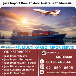 Jasa Import Door To Door Australia To Indonesia By Multi Kargo Impor Servis