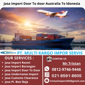 Jasa Import Door To Door Australia To Indonesia By PT. Multi Kargo Impor Servis