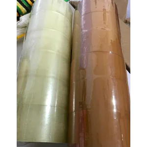Lakban (Bening dan Coklat) 2 inchi INOKI 