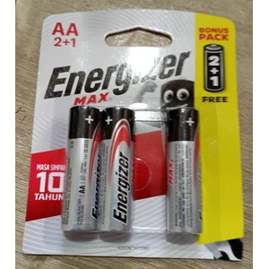Baterai Energizer Max Alkaline AA dan atau AAA