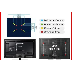 Bracket Small LED TV Swivel Arm Bracket