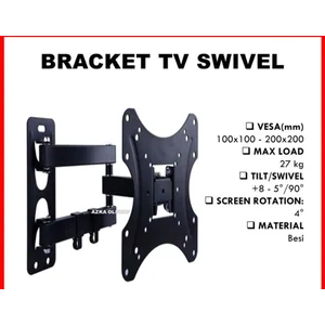 Bracket Small LED TV Swivel Arm Bracket