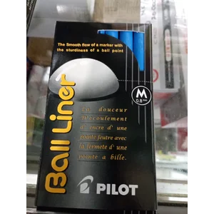 Pulpen Ballpoint (Tanda Tangan) Pen Pilot Ball Liner (Biru)