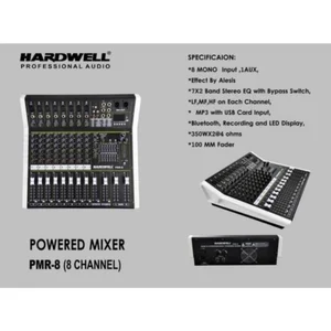 PowerR Mixer Hard Well 8 CH PMR 8