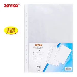 Alat Kantor Lainnya Plastik Pocket Sheet Protector F4 Joyko