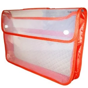 Alat Kantor Lainnya Map Plastik Zipper Bag Kancing
