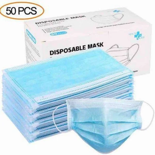 Masker Medis 3 Ply Disposable 