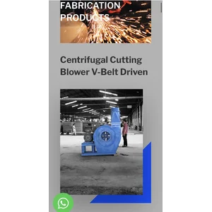 CENTRIFUGAN FAN BLOWER TYPE V-Belt / Direct / Blower Turbine