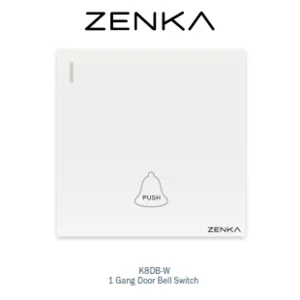 Saklar ZENKA 1 Gang Door Bell Switch