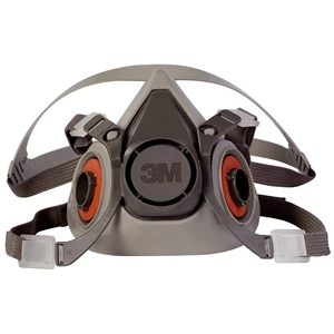 Original Masker 3M 6200 Double Respirator Half Face Safety Gas Kimia