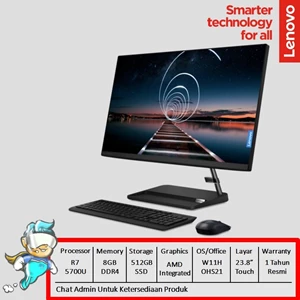 PC Lenovo All In One IC3-C9ID R7-5700 8GB 512GB 23.8