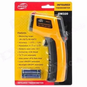 Benetech GM320 Laser Digital Infrared Thermometer Thermo Gun