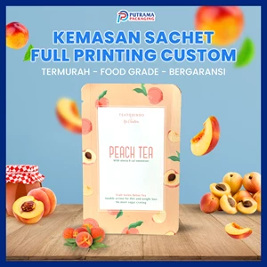 Custom Cosmetic Organic Mask 10x12  Sachet Packaging Sachet Packaging Full Printing Paper Metal