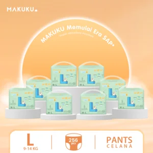 Makuku Air Diapers Comfort+ Pants L 32 Popok Bayi Celana Anti Gumpal