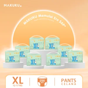 Makuku Air Diapers Comfort+ Pants XL 32 Popok Bayi Celana Anti Gumpal
