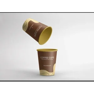 Mug Cangkir Coffe Paper Cup 50 pcs/pack