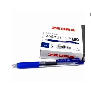 Pulpen Ballpoint Sarasa 1.0  HITAM ATAU BIRU 1 Lusin PULPEN DAN PENSIL