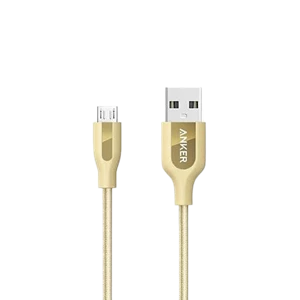  Aksesoris Kabel Lainnya Kabel Charger Anker Micro USB 3ft/0.9m - A8142