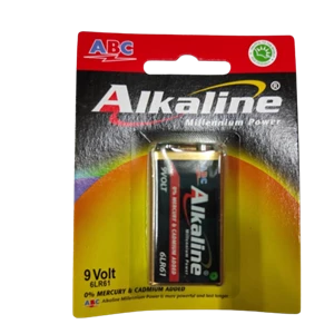 Other Batteries / 9V ABC Alkaline Millennium Power Battery