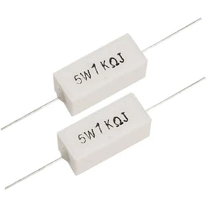 Cement Wire Wound Resistor 1 k Ohm 5 watt