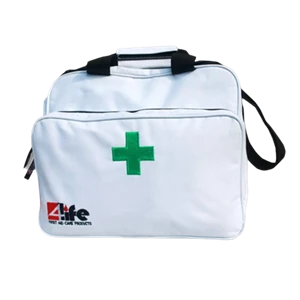 Complete White First Aid Bag With Contents