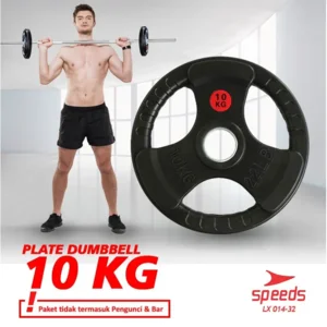 Barbel SPEEDS Plate Dumbell Fitness Barbel 10 kg Diameter 5 cm Dumbell Plate Barbel Plate 014-32