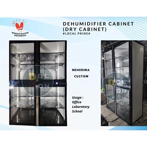 Dry Cabinet / Lemari Pengering Dehumidifier Digital 1000 L 1100x580x1950 mm