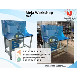 Meja Workshop Workstation Bench Furniture Meja Lift Kerja Bengkel Industri Laboratorium Bisa Custom Heavy Duty