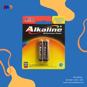 Baterai AAA ABC Alkaline 1.5V Original isi 6