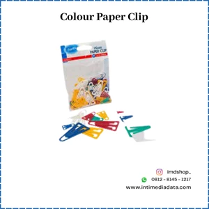 Klip Kertas Colour Paper Clip (80 pcs) 8850