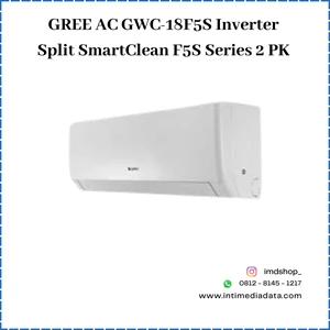 AC Air Conditioner GREE AC GWC-18F5S Inverter Split SmartClean F5S Series 2 PK
