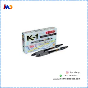 Pulpen dan Pensil Kenko K-1 Hitam