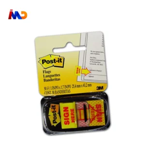 Kertas Memo & Sticky Notes Printed Flag Sign Here 1 X 1.75