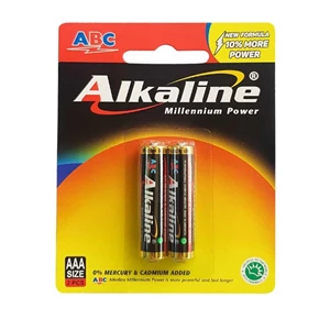 Battery AAA Alkaline 2 pcs
