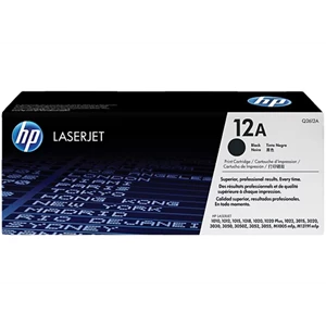 Toner Printer HP LaserJet 12A Black