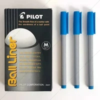 Pulpen dan Pensil Pilot Ball Liner Biru 0.8