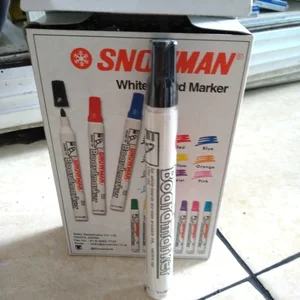 Spidol warna  snowman PERMANENT  hitam 