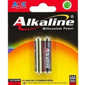 Baterai AAA Alkaline ABC isi 2pcs