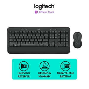 Logitech MK545 Mouse dan Keyboard Wireless Advanced Full Siz