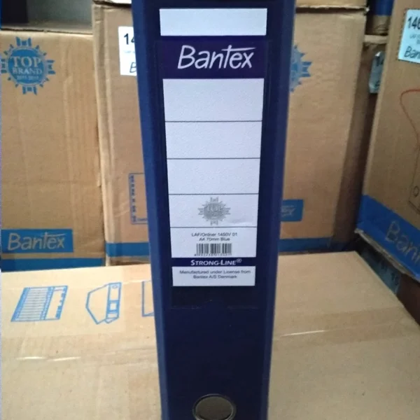 Ordner bantex 1450 biru ukuran A4