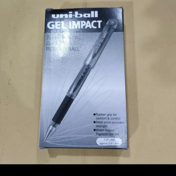 Pulpen dan Pensil Mitsubishi Uniball Black UM-153S