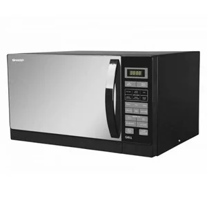 SHARP R728 Microwave oven Grill (25L.Hitam. Putih. Silver)