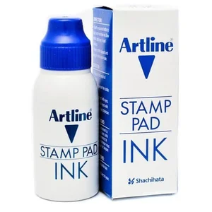 Tinta Stempel Pad Artline Warna Biru