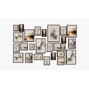 Bingkai Foto Ornamen Dinding Hias