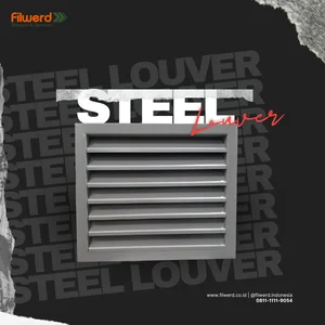 Steel Louver - Jalusi Besi - Air Grille - Ventilasi Udara Filwerd