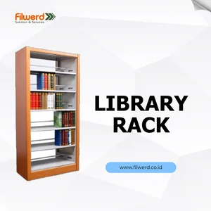 Rak Perpustakaan - Rak Buku - Troli Buku