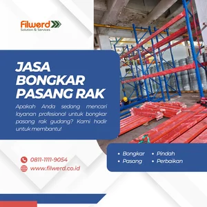 Jasa Bongkar Pasang Rak Gudang - Jasa Pemindahan Rak - Service Rak