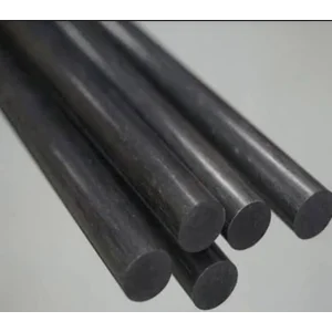 Carbon Teflon Hitam Rod Panjang 30cm